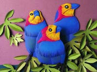 Artisanat en papier de couleur (106 photos): instructions et modèles pour créer des jouets et des décorations incroyables