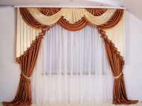 DIY curtains: stages of sewing and cutting curtains + 63 photos