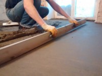 DIY floor screed: tips for choosing mixtures and tools for a perfectly flat floor + 69 photos